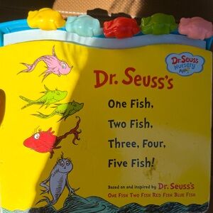 Dr. Seuss Nursery Book with Colorful Fish